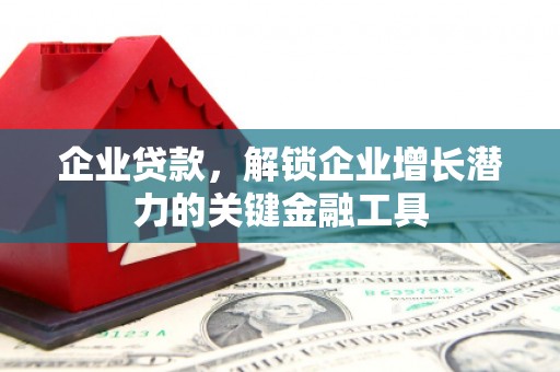 陇川企业贷款，解锁企业增长潜力的关键金融工具