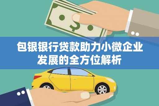 陇川包银银行贷款助力小微企业发展的全方位解析