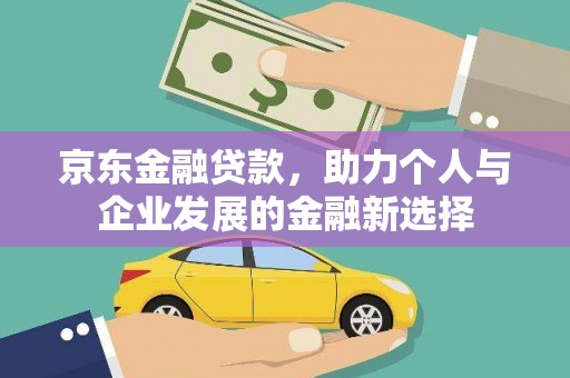 陇川京东金融贷款，助力个人与企业发展的金融新选择