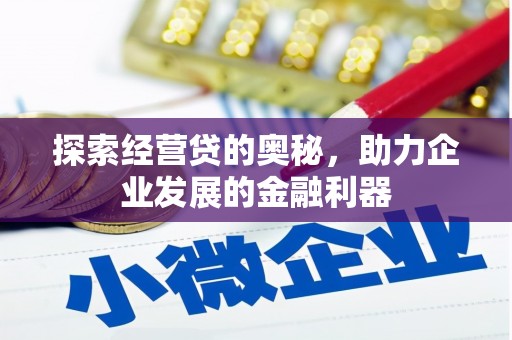 陇川探索经营贷的奥秘，助力企业发展的金融利器
