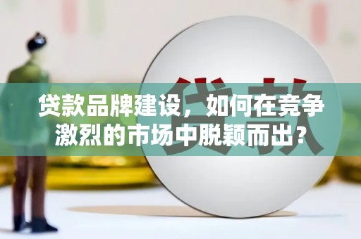陇川贷款品牌建设，如何在竞争激烈的市场中脱颖而出？