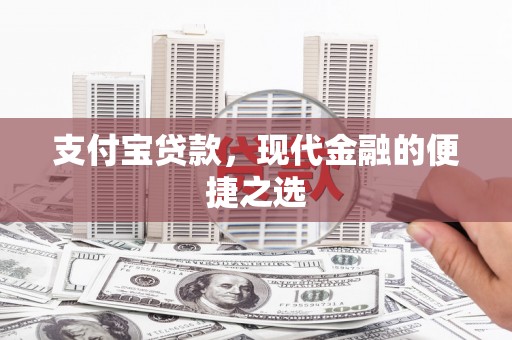 陇川支付宝贷款，现代金融的便捷之选
