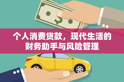 陇川个人消费贷款，现代生活的财务助手与风险管理